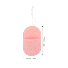 IWOWHERO Facial Sponges for Cleansing 3pcs Maid Face Sponges for Washing Face Exfoliating Pads