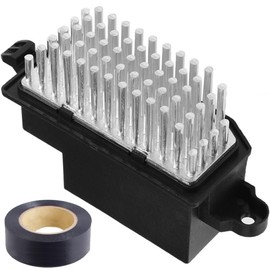 ZAMDOE 277A1-4BU0A Heater Resistor Fan Blower Resistor for Qashqai Nissan J11 2014-2020 for Rogue XTRAIL S SL for Ford B-MAX Ecosport AV1119E624AA with Insulating Tape with Insulating Tape