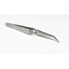 Tweezers Bent Tip Cross Locking 45 Degree Curve Cross Lock