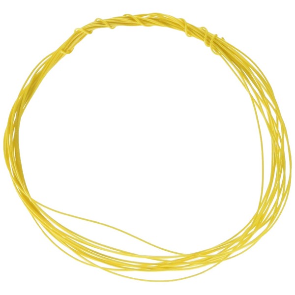 Adlers Nest ANE-0217 Ultra Thin Lead Wire Diameter 0.02 inch (0.4 mm) (Yellow) 6.6 ft (2 m) Material for Plastic Models