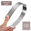 Regla de Metal Acero Inoxidable Graduada 12 Pulgadas 30 Centimetros