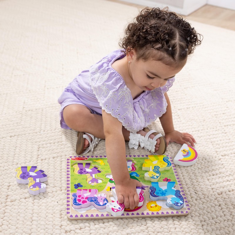 Melissa & Doug Creature marine, puzzle in legno a tema