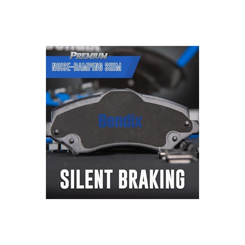 Bendix Premium SBC1114 Pastillas de Freno Traseras de Cerámica para