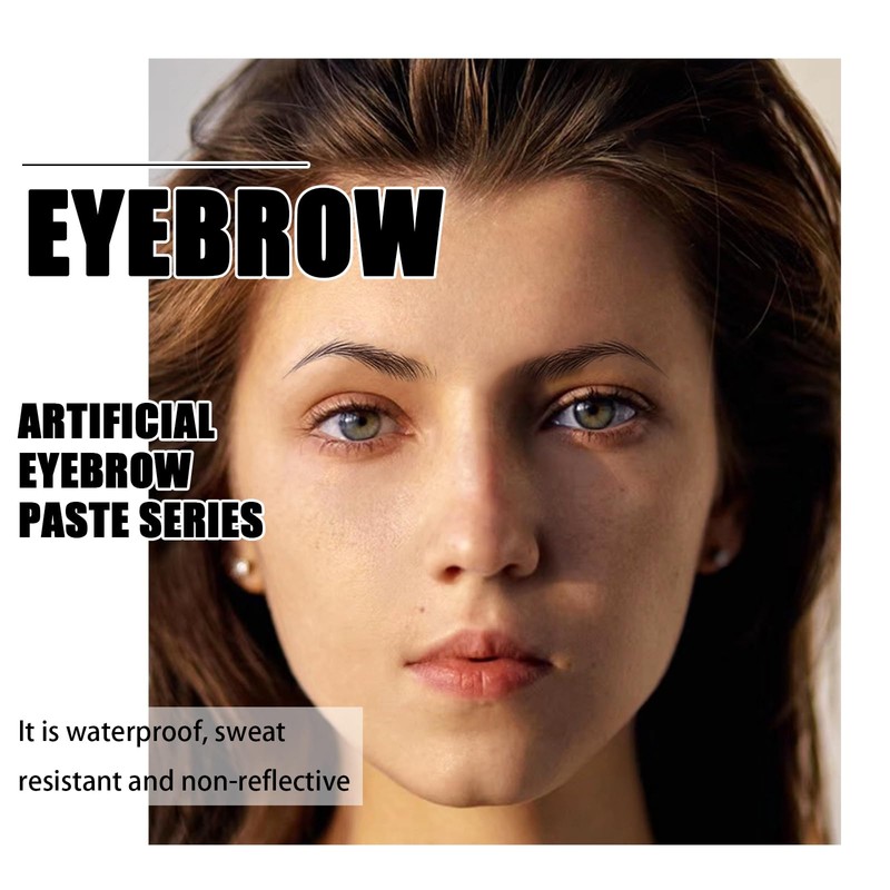 FresFresi Long-Lasting Eyebrow Tattoo Peel Off - 30 Pairs of