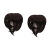 Baluue 2pcs Synthetic Hairpiece Wiglet Thinning Hair Hair Piece Volume