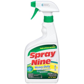 Spray Nine 26810 Heavy Duty Cleaner, Degreaser & Disinfectant for Kitchens, Bathrooms, Yard Equipment, Automotive & Industrial 32 Fl Oz. (Pack of 1)