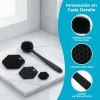 4pzs Cepillo Corporal Exfoliante Cuerpo Piel Circulacion Kit