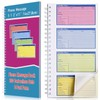 Sinmoe 1 Pcs Spiral Bound Phone Message Book with Carbon