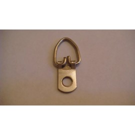 Bohle Innovation Solutions 50 MEDIUM ZINC PLATED TRIANGLE D-RING PICTURE MIRROR HANGERS ONLY + SAMPLE PACK