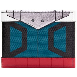 My Hero Academia Deku Hero Gear Gearshift Wallet / Purse Bi-Fold ID & Card Holder - Green, Green, Unit size, Casual