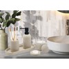 Beige Resin Bathroom Accessory Set, 5 Pcs Bathroom Accessories Set