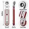 Multifunctional Reversible Ratchet Screwdriver – Bidirectional Right-Angle Phillips & Flat-Head