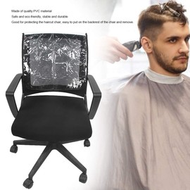 Salon Chair Backrest Cover, Professional Hair Salon Chair Backrest Protective Cover Waterproof Chair Cover Protector for Barber Shop Beauty Salon Use, 18.7 x 17.1in