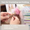 JAMIT Yarn for Crocheting, Soft Crochet Yarn Knitting Yarn for