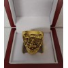 Moses Malone - 1983 Philadelphia 76ers Championship Ring With Wooden