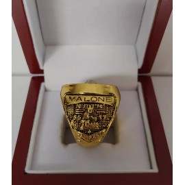 Moses Malone - 1983 Philadelphia 76ers Championship Ring With Wooden Display Box