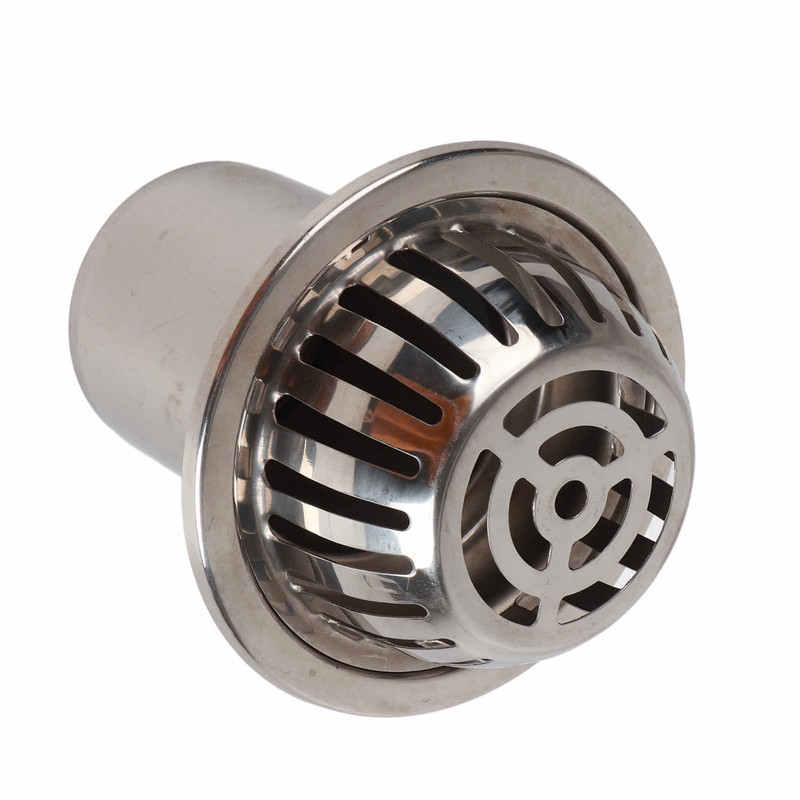 Roof Floor Drain Stainless Steel Non Blocking Balcony Outdoor Rain