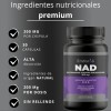 NAD+ 60 Cápsulas | Nicotinamida Adenina Dinucleótido | Apoya la
