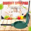 Folding Frying Pan Multifunctional Double Sided Pan Skillet Non Stick