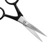 JARVISTAR Black Nail Scissors - 4 Inch Sharp Stainless Steel