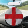 England Flag | REUSABLE Double Sided Car Air Freshener