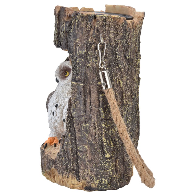 Owl Solar Light IP67 Waterproof High Simulation Eco Friendly Energy