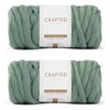 Crafted By Catherine Roving Yarn - Pack of 2, Sage,