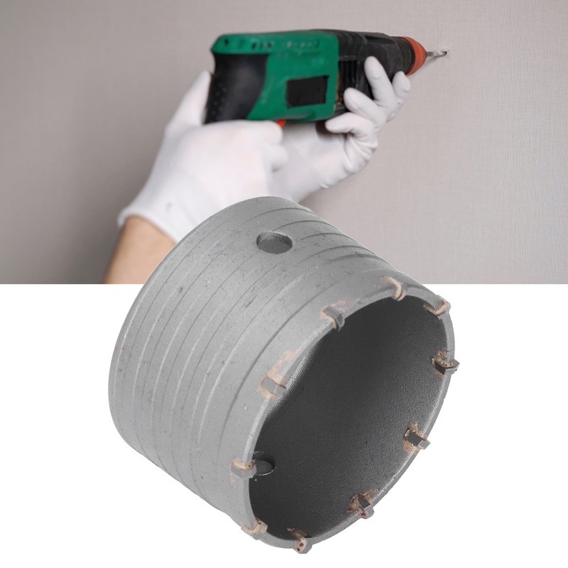 90mm Electric Hammer Hole Saw Cemented Carbide Opener for Air