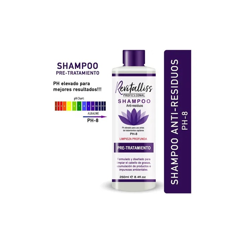 Alaciante Brasilero Permanente Keratina + Shampoo Kit