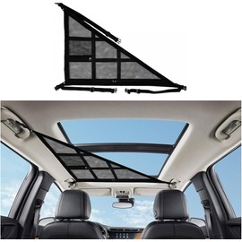 CZEAR Car Ceiling Net, Storage, Roof Net, Car Storage, Luggage Fixing Net, Triangle, Car Ceiling Storage Net, Luggage Net, Ceiling, Crossover, 2-Layer Type, Light Car, Sleeping in Car, Convenient