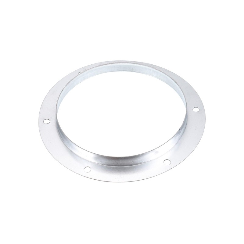 PATIKIL 7" Duct Connector Flange, Metal Straight Pipe Exhaust Flange