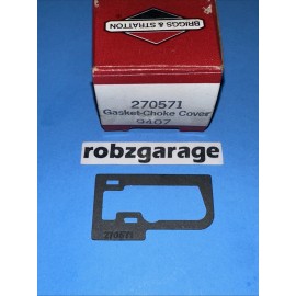 BRIGGS & STRATTON GENUINE BRIGGS & STRATTON CHOKE COVER GASKET P/N # 270571 —B46