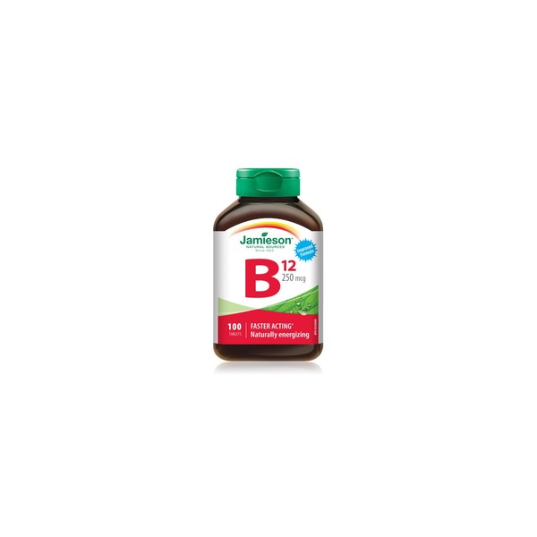 Jamieson Vitamin B12 250mcg 100 Tablets