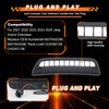 Vektoris LH+RH LED Side Marker Light Smoked Lens for 2021-2025