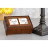 Cottage Garden Granddaughter Sweet Blessing Woodgrain Rope Petite Music Box