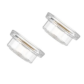 Bwcece Spare Silicone Diaphragm,Wearable Milk Collection Cups Parts Replacement (2PCS)