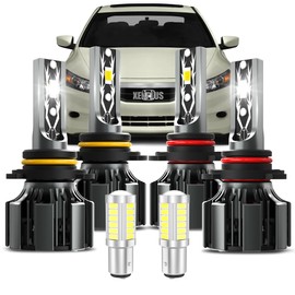 XENPLUS 𝐀𝐂𝐂𝐎𝐑𝐃 Dedicated Accessories Fit for Accord 1995-2012,9005 H,9006 L,And 1157 Fog Bulb Plug and Play No Errors.6Pcs