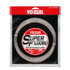 Yo-Zuri YZ-SF-300LB-NCL-30YD: Superfluoro 30Yd 300Lb, Natural Clear