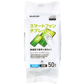 エレコム ウェットティッシュ スマホ・タブレット用 ハンディ 50枚 WC-ST50H