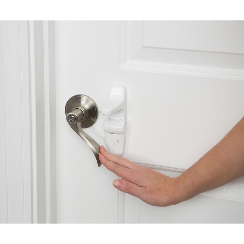 Safety 1st OutSmart Child Proof Door Lever Lock (White), 1