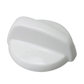 BQLZR 5.6x5x2.3cm Stove Knob Replacement Accessories WB03T10282 Pack of 2 White