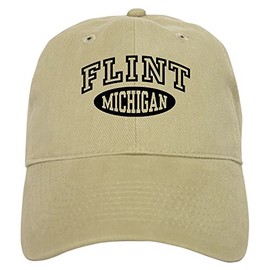 CafePress Flint Michigan Cap Unique Adjustable Baseball Hat
