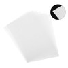LALAFINA 10 Pack Frosted PVC Sheets A4 Printing Materials Craft