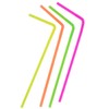 Flexible Neon Straws 80 pieces