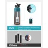 BUZIO 2 Water Bottle Filter Replacements, Carbon Filters for Bottles