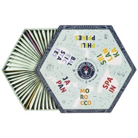 ACORUS | Travel Tea Set Vol. II | Tea Gift Set of 6 Flavors of Different Destination | Discover the World With a Cup of Tea | Assorted Tea Variety Pack | Large Tea Sampler Box | 60 Tea Bags