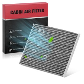 BDFHYK CF11775 Cabin Air Filter with Activated Carbon Compatible with Ford 15-23 Edge, 13-20 Fusion, SSV Plug-In Hybrid, Compatible with Lincoln 17-20 Continental, 16-18 MKX, 13-20 MKZ, Nautilus