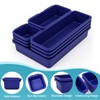 10 PCS Drawer Organizer Set, 4 Size Makeup Drawer Divider