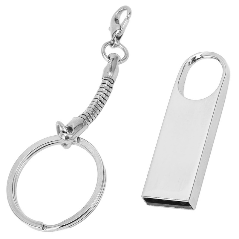 Flash Drive Mini Waterproof Electroplating Process Zinc Alloy USB Drive