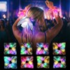 8 Pack Light Up Scrunchies, LED Glow in the Dark